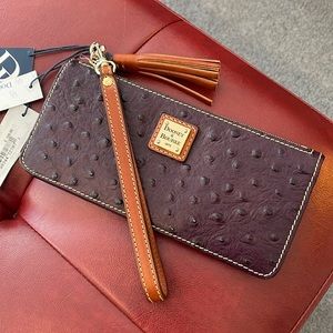 Dooney & Bourke Ostrich Wristlet